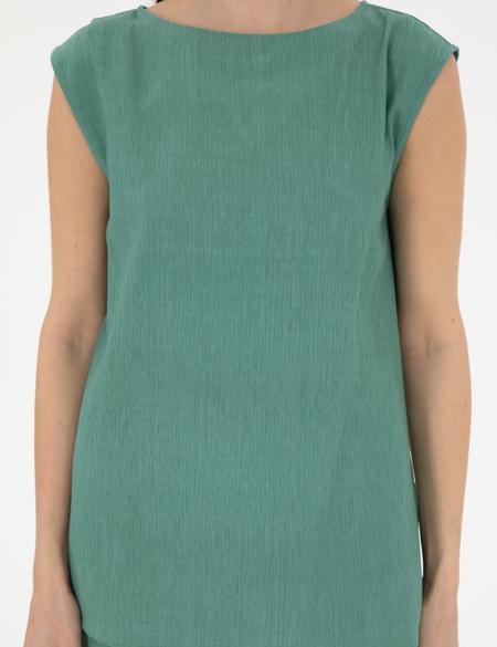 Yeşil Regular Fit Bluz - 50301168010