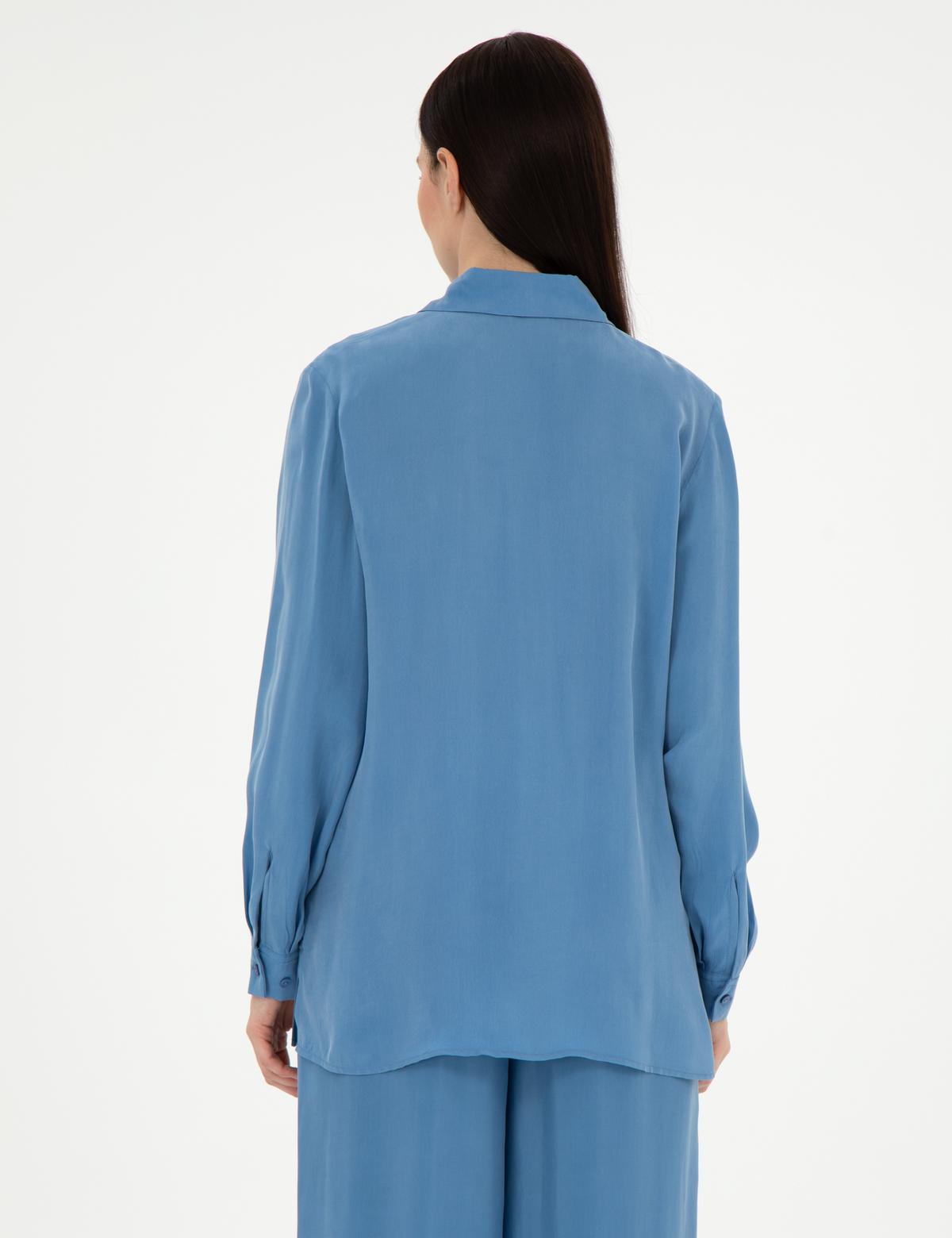 İndigo Comfort Fit Uzun Kollu Gömlek - 50305757011