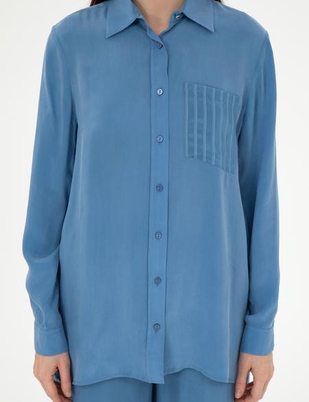 İndigo Comfort Fit Uzun Kollu Gömlek - 50305757011