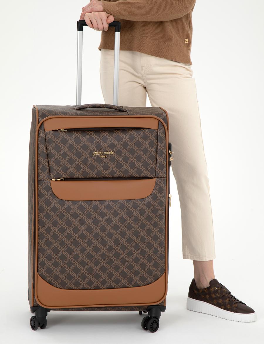 Kahverengi Büyük Boy Valiz