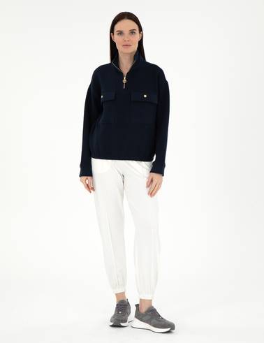 Ekru Regular Fit Eşofman Altı