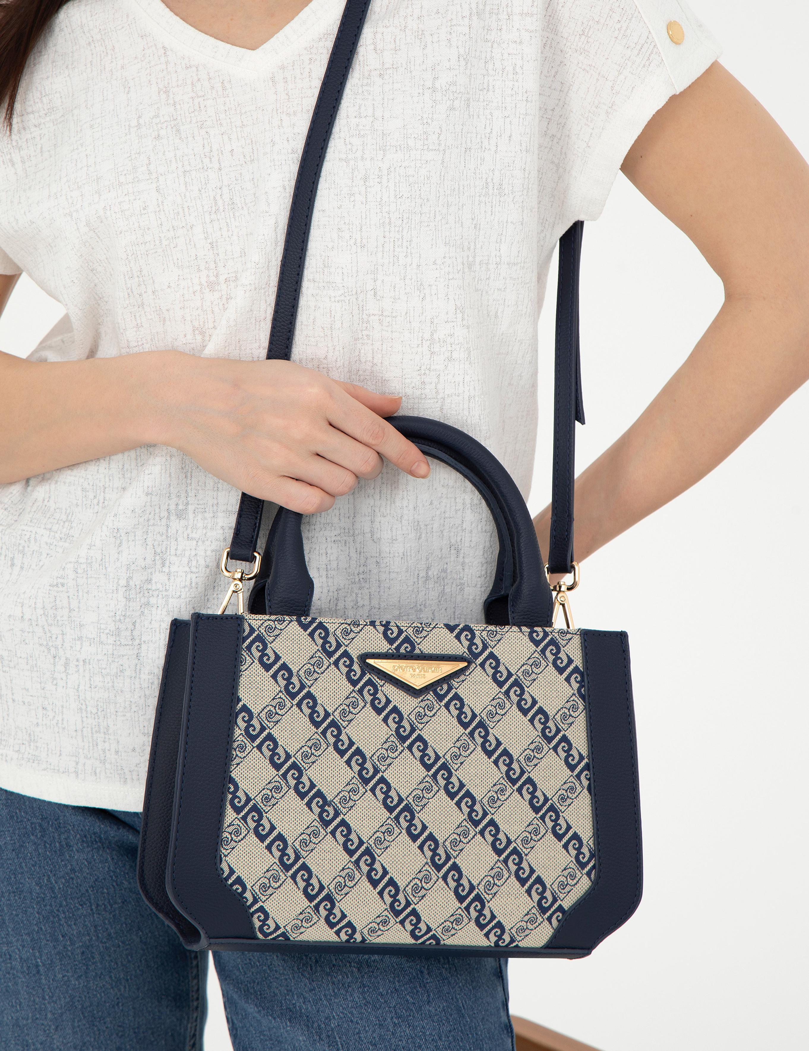 Lacivert El Çantası