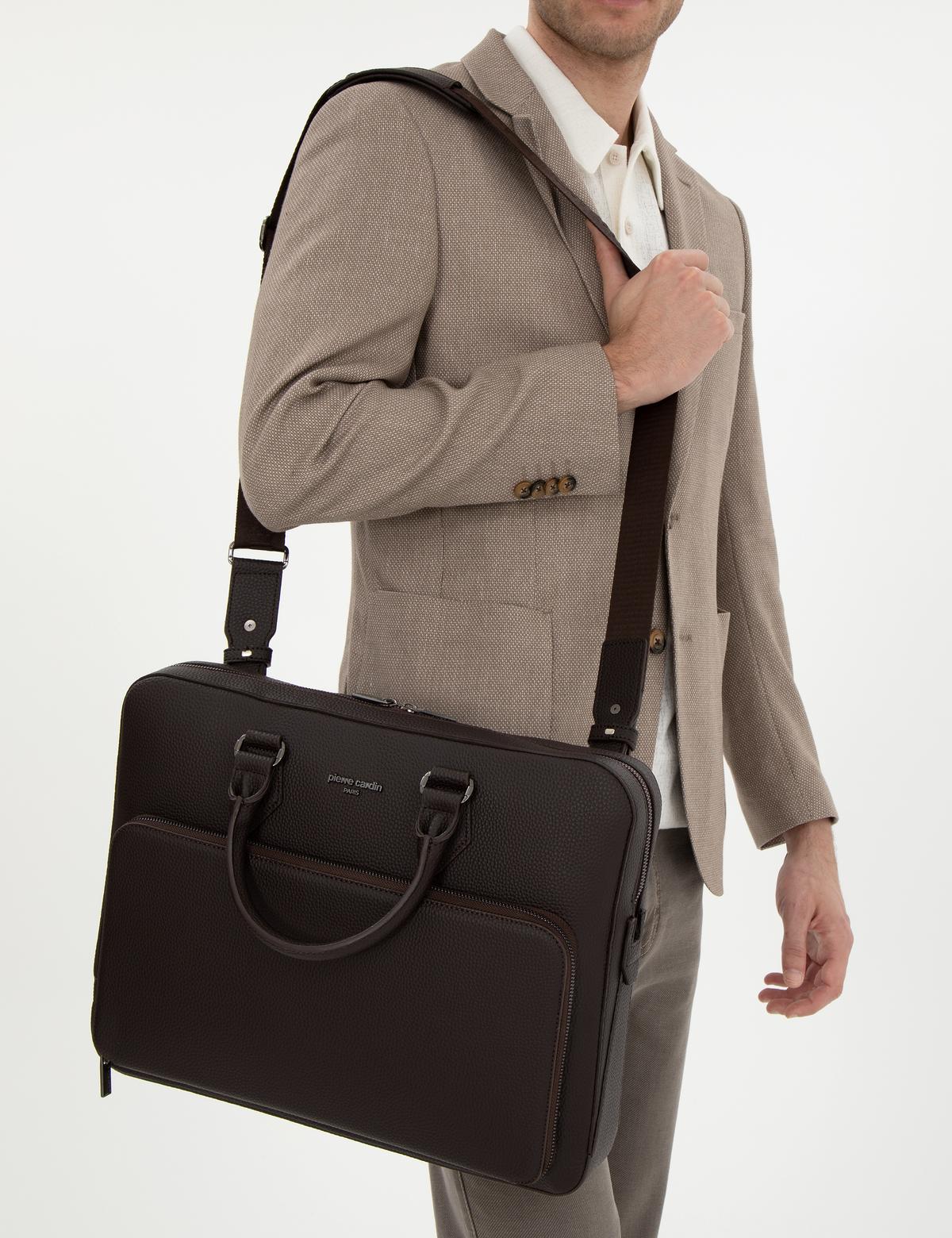 Erkek Kahverengi Evrak Çantası