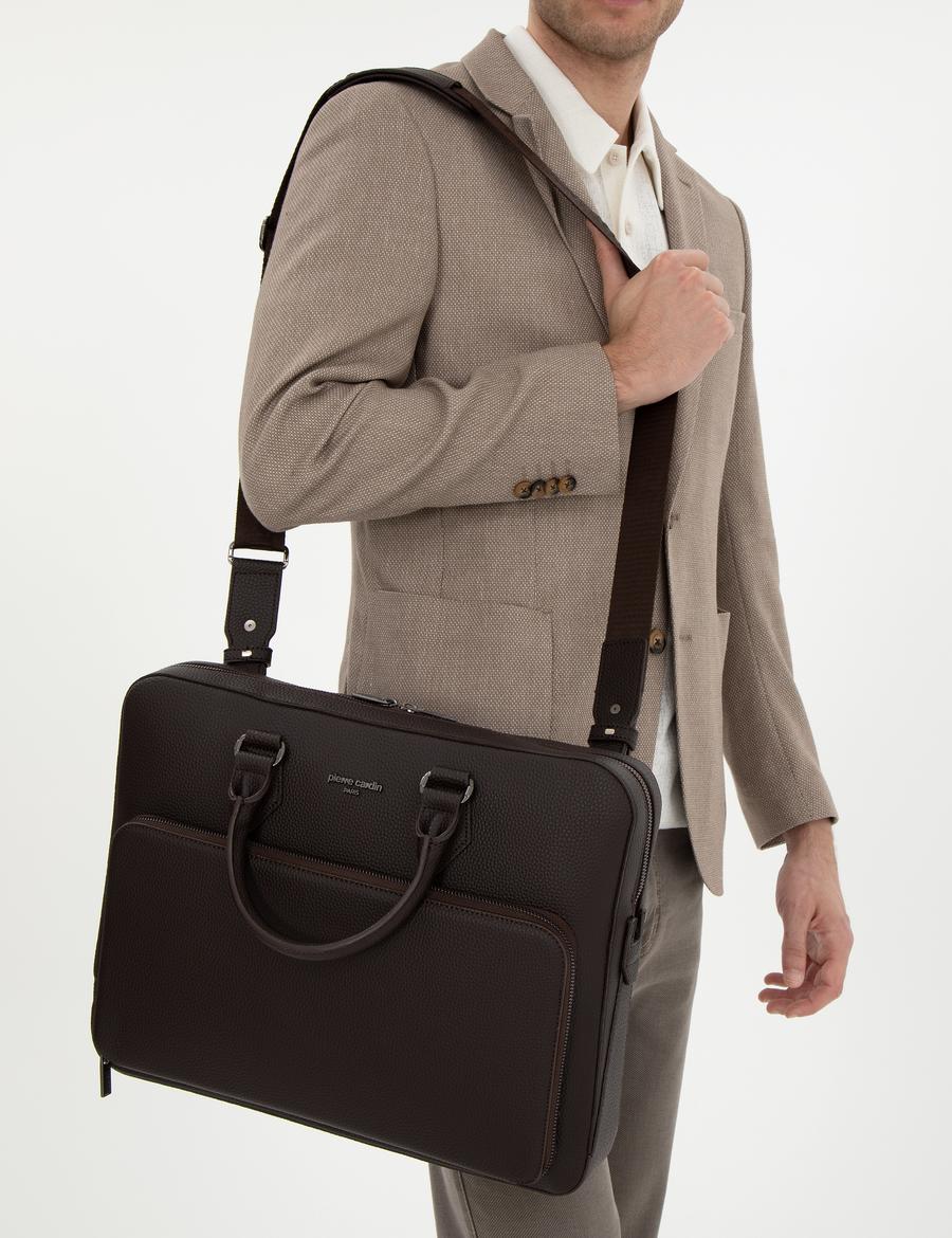 Erkek Kahverengi Evrak Çantası