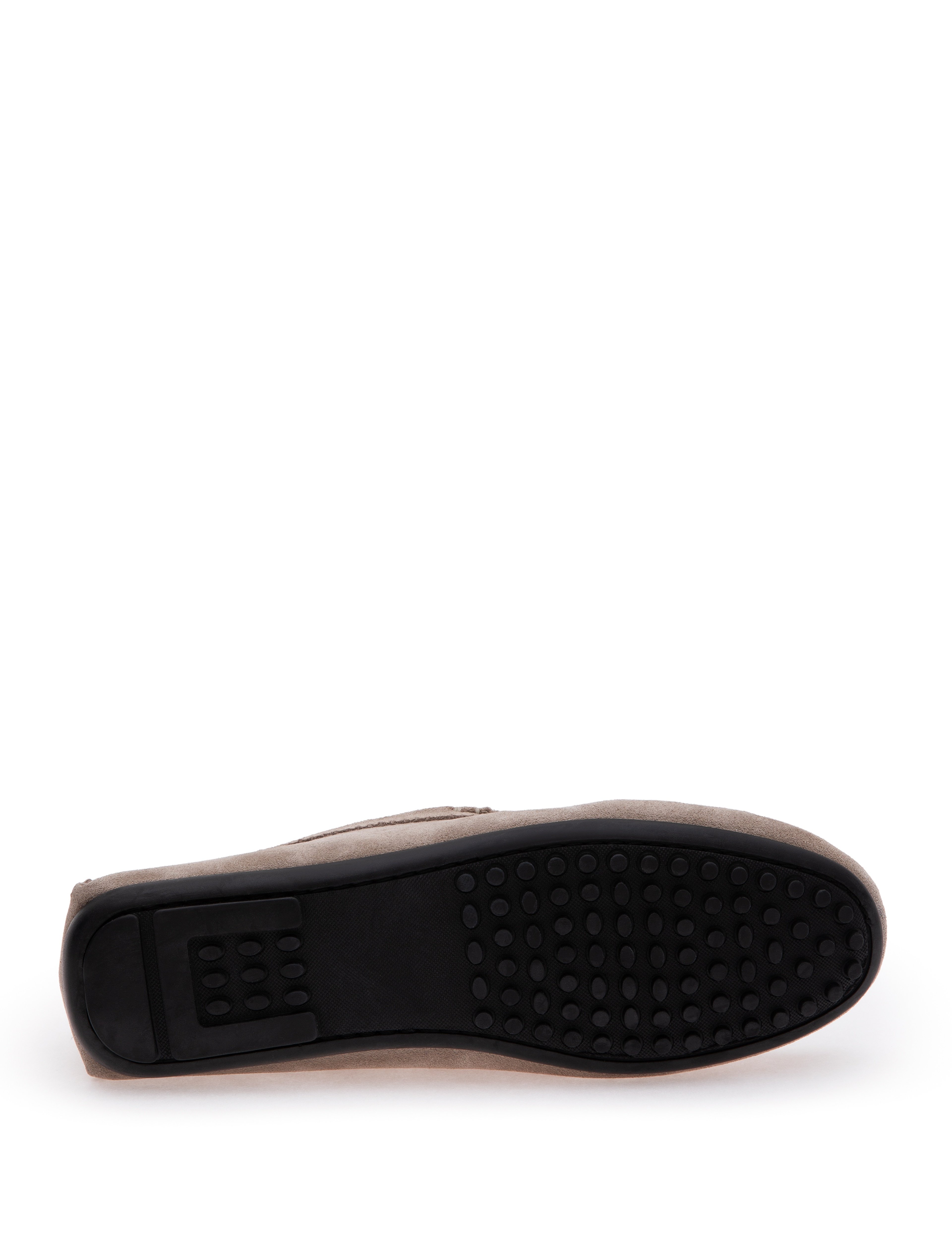 Bej Kauçuk Taban %100 Deri Loafer Ayakkabı - Image 5