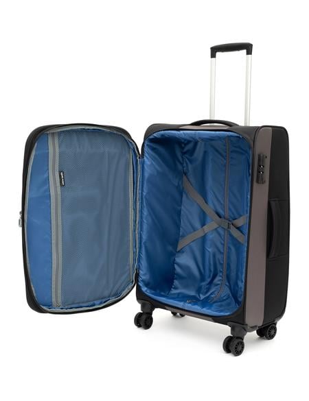 Siyah Orta Boy Kumaş Valiz - 50312940003