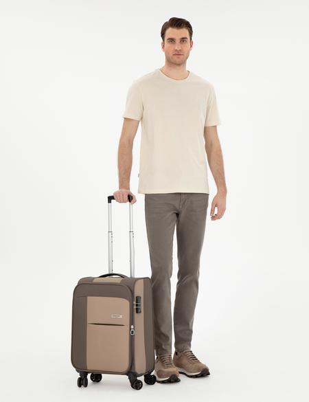Bej Kabin Boy Kumaş Valiz - 50312961001