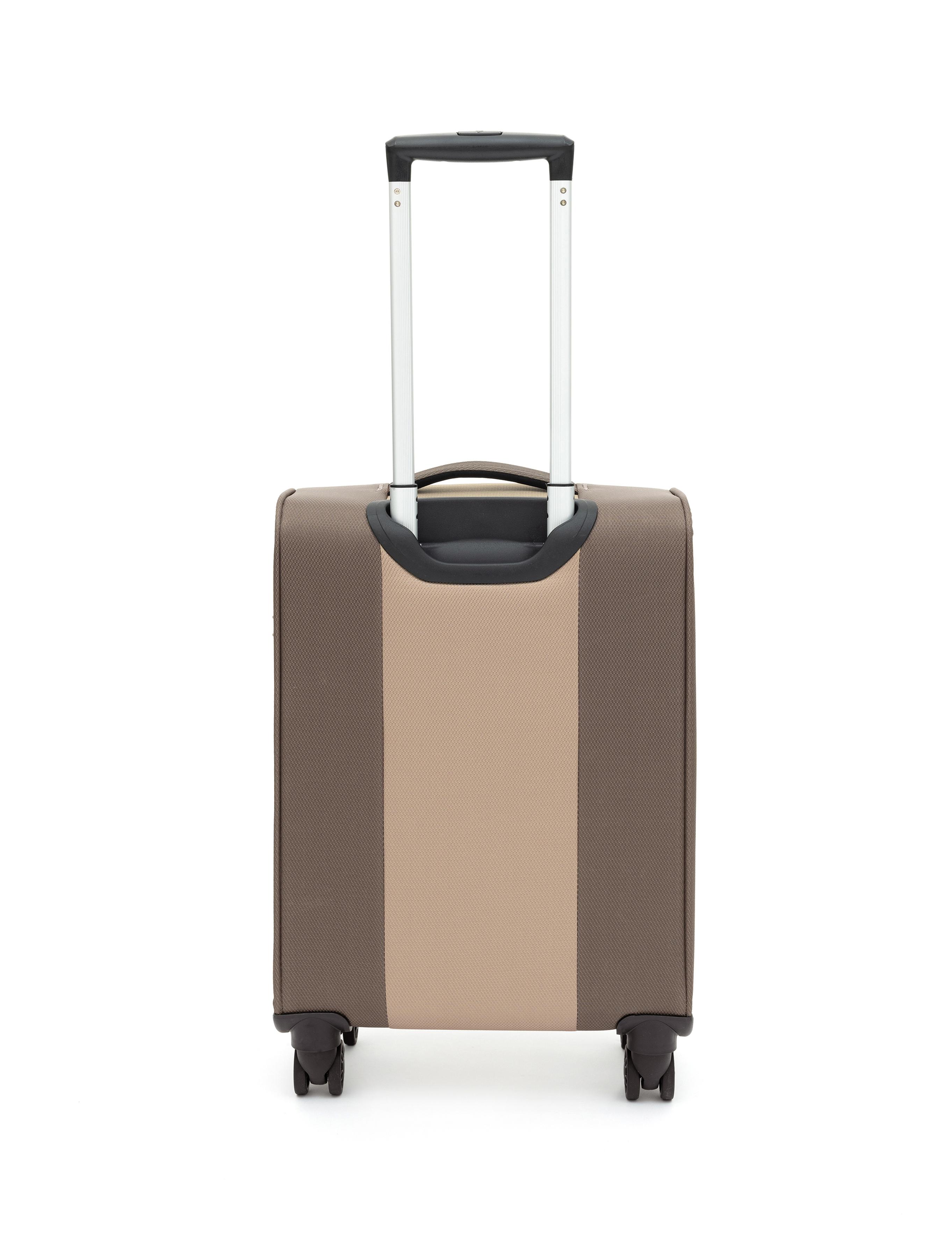 Bej Kabin Boy Kumaş Valiz