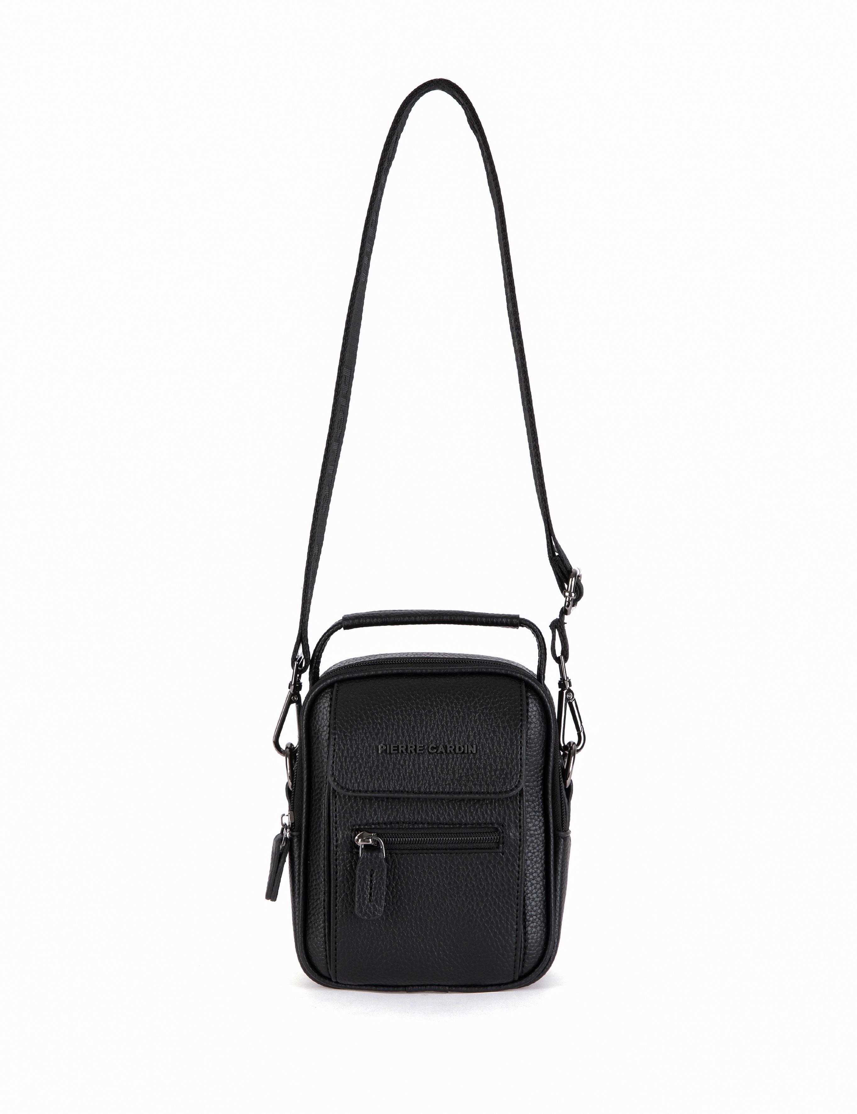 Erkek Siyah Askılı El Çantası