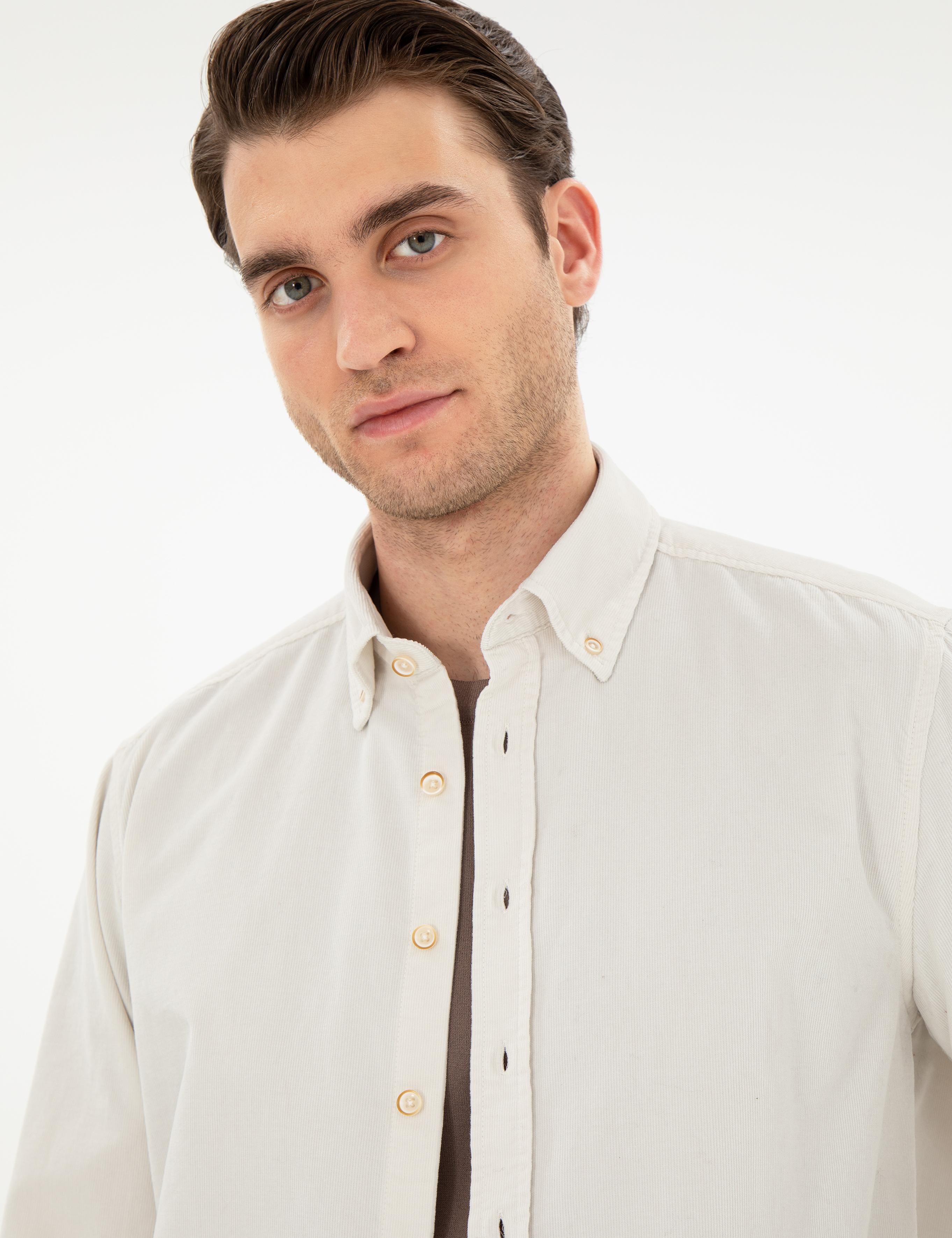 Vizon Regular Fit Uzun Kollu Gömlek