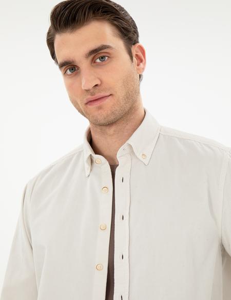 Vizon Regular Fit Uzun Kollu Gömlek - 50292347059