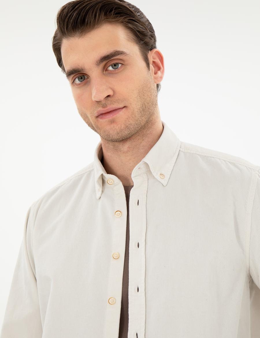 Vizon Regular Fit Uzun Kollu Gömlek