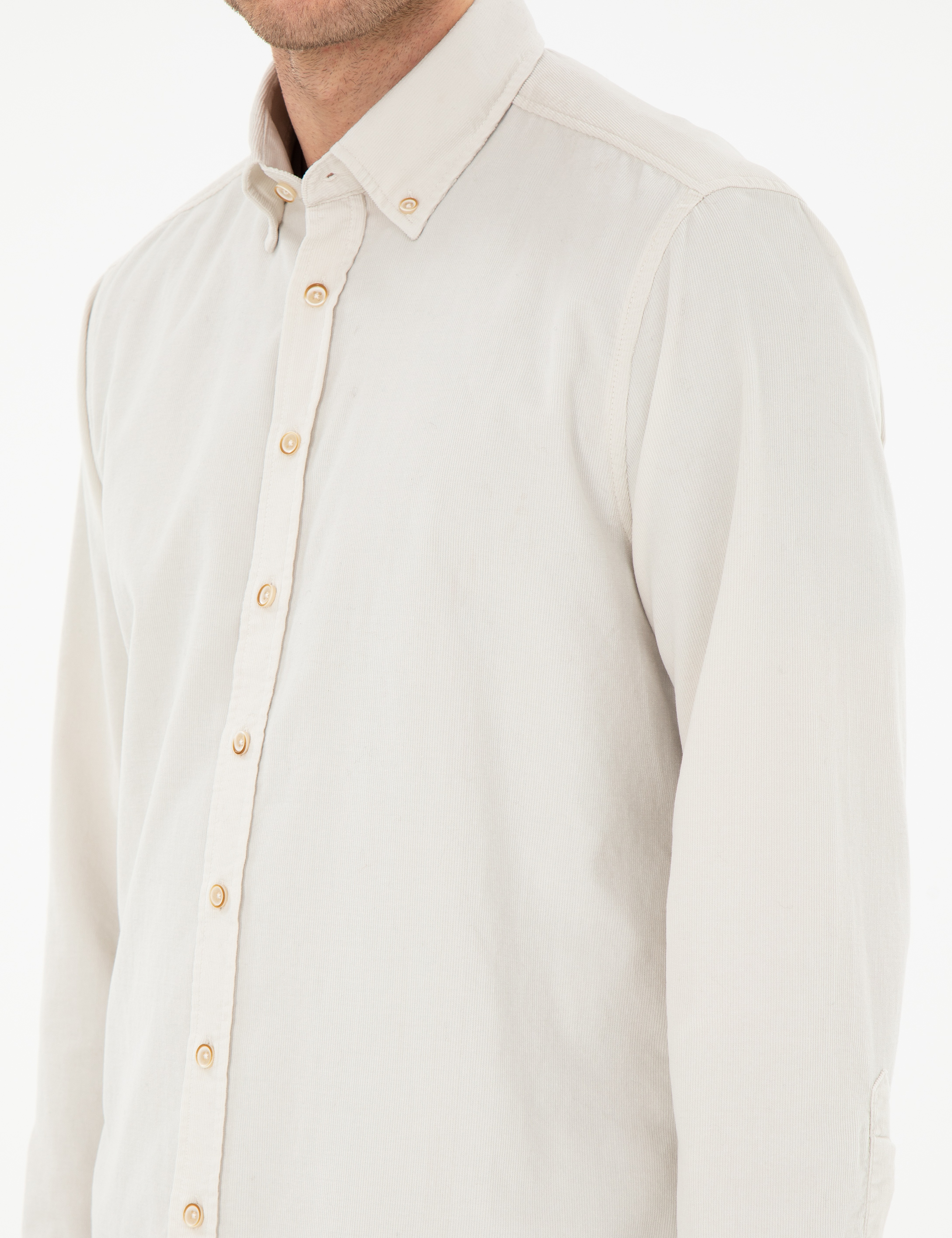 Vizon Regular Fit Uzun Kollu Gömlek - Image 7