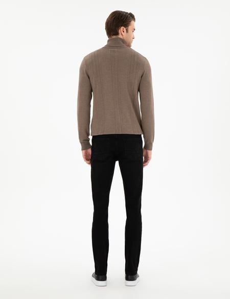 Antrasit Slim Fit Jean Pantolon - 50307411020