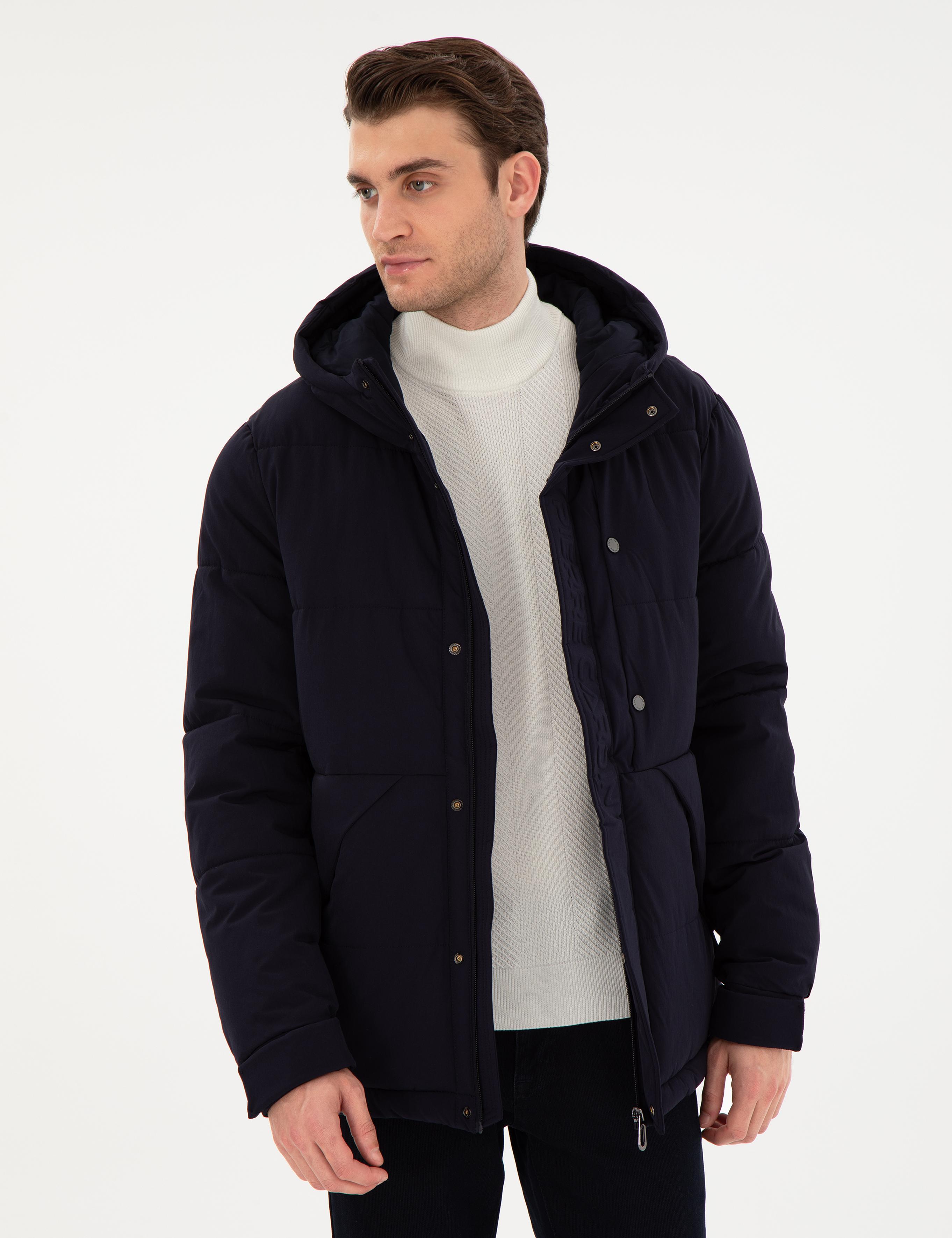 Lacivert Regular Fit Mont