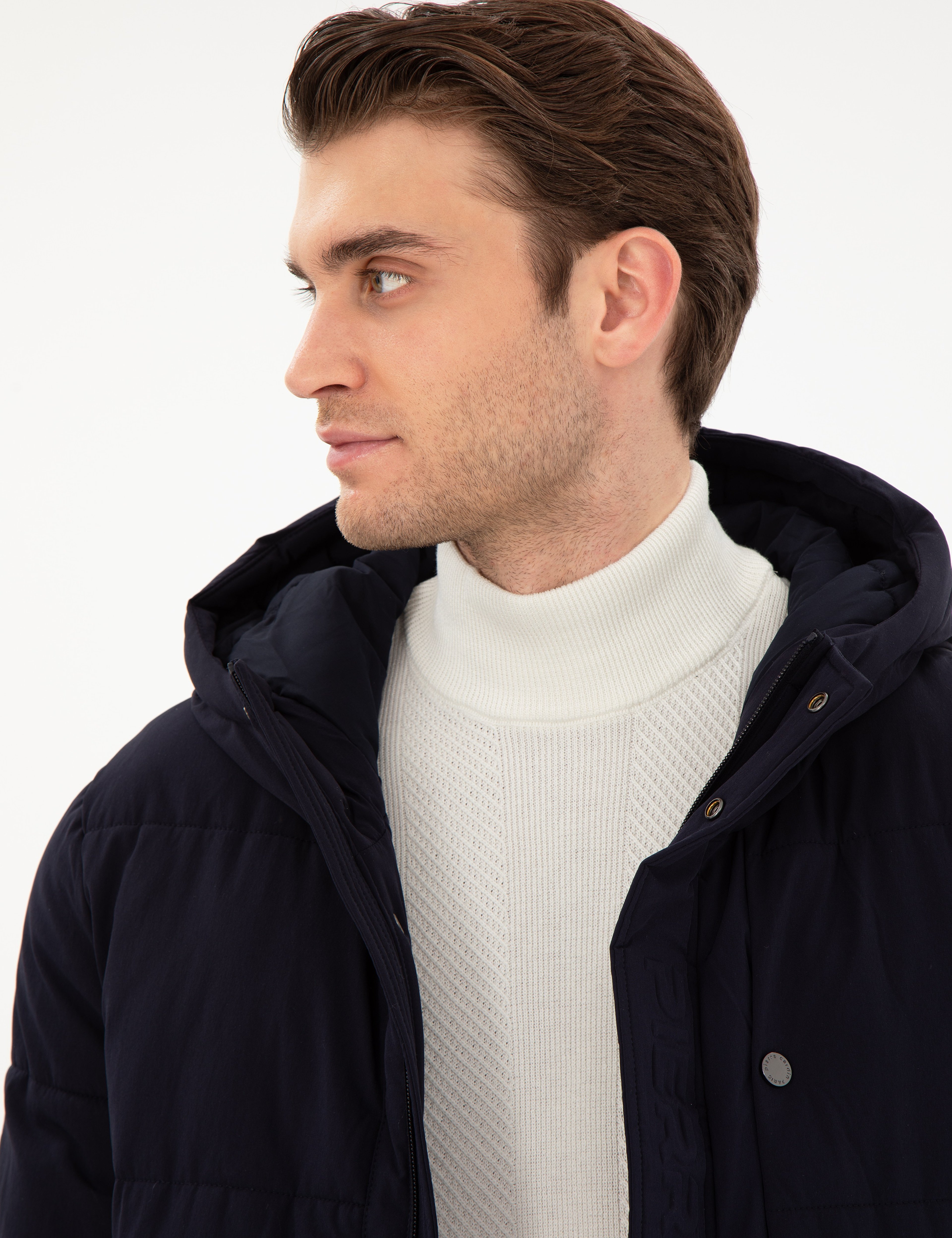 Lacivert Regular Fit Mont