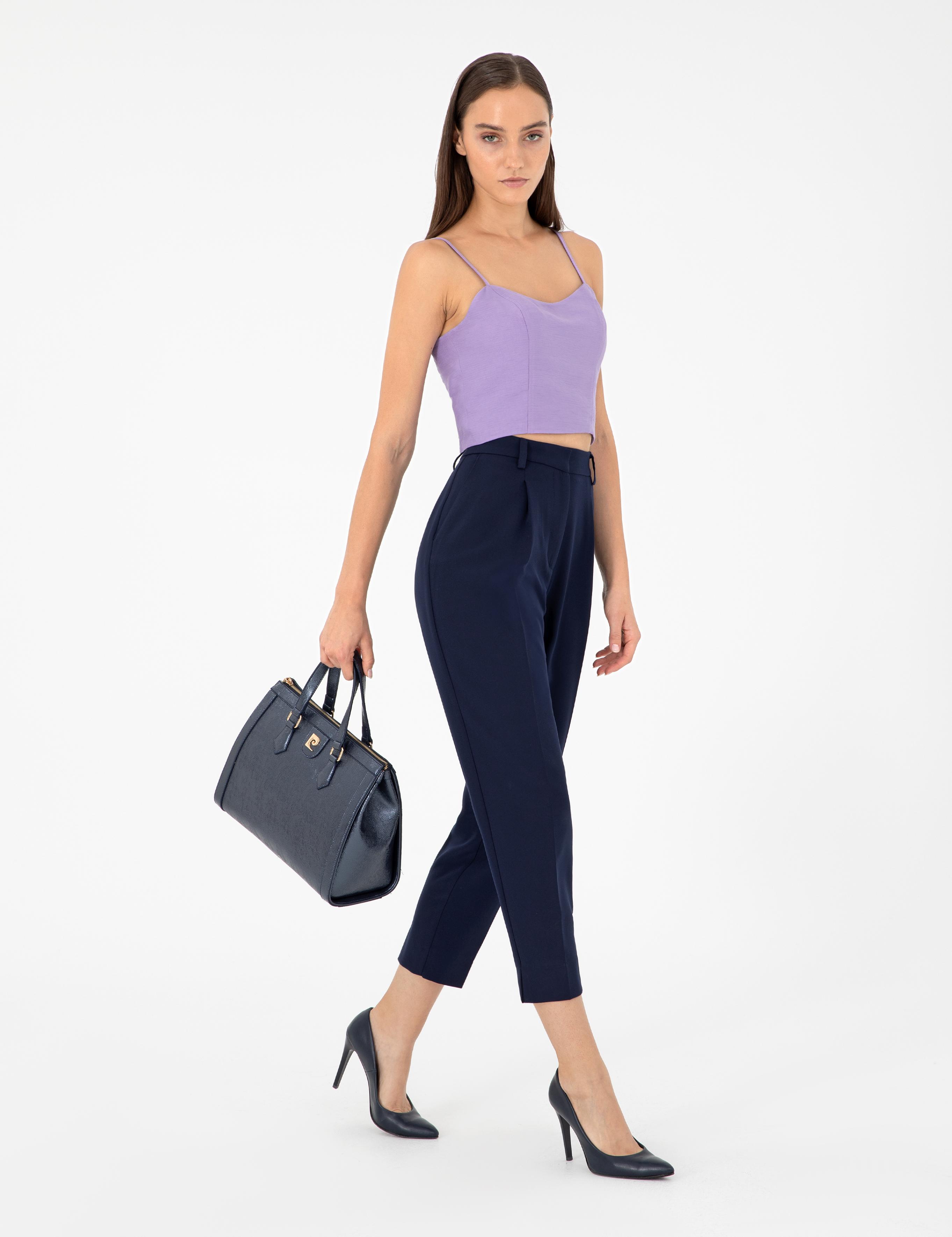 Lacivert Omuz Çantası