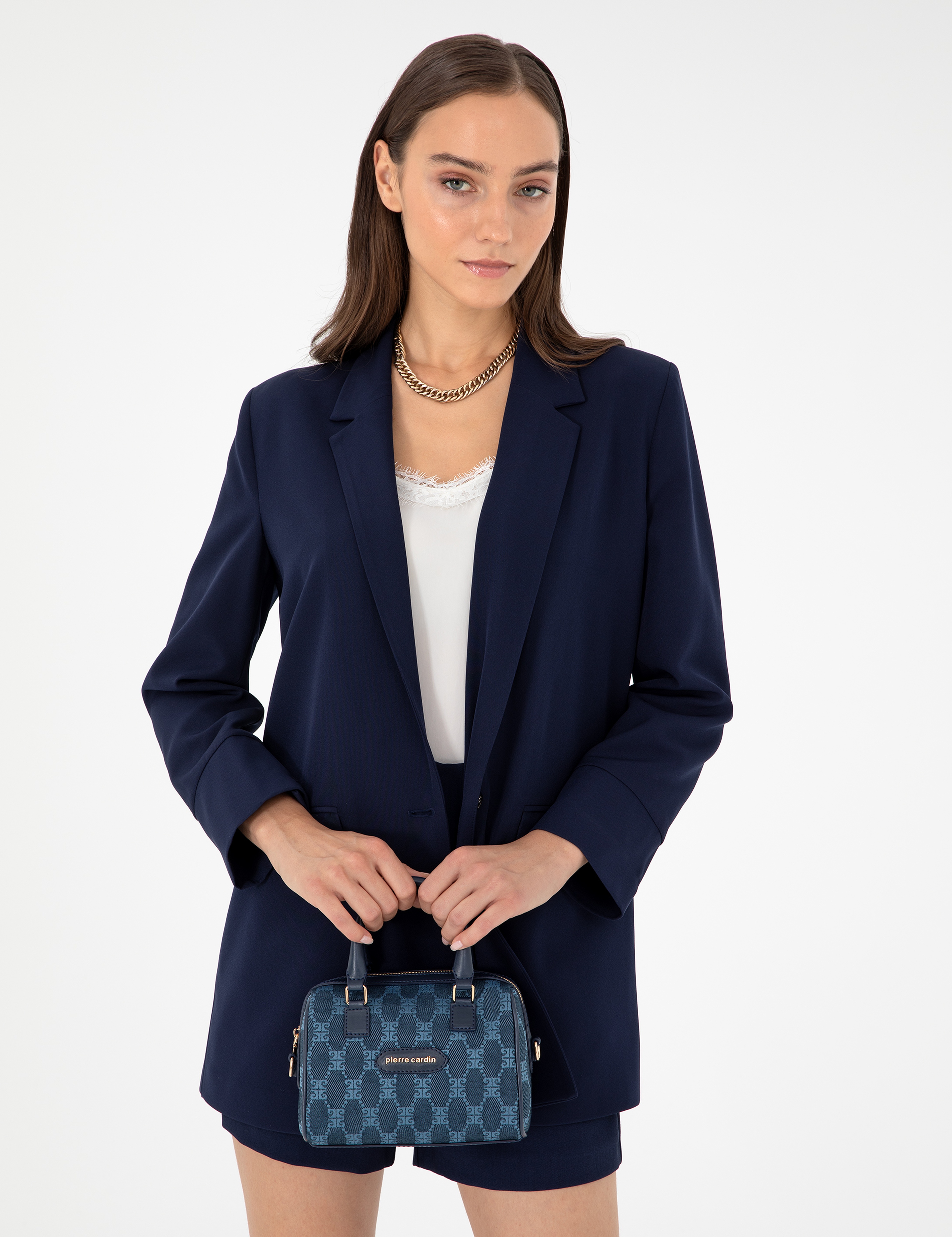 Denim Omuz Çantası - Image 1