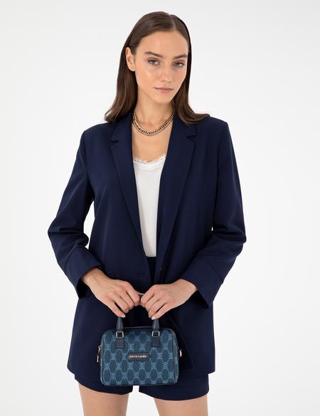 Denim Omuz Çantası - 50311156003