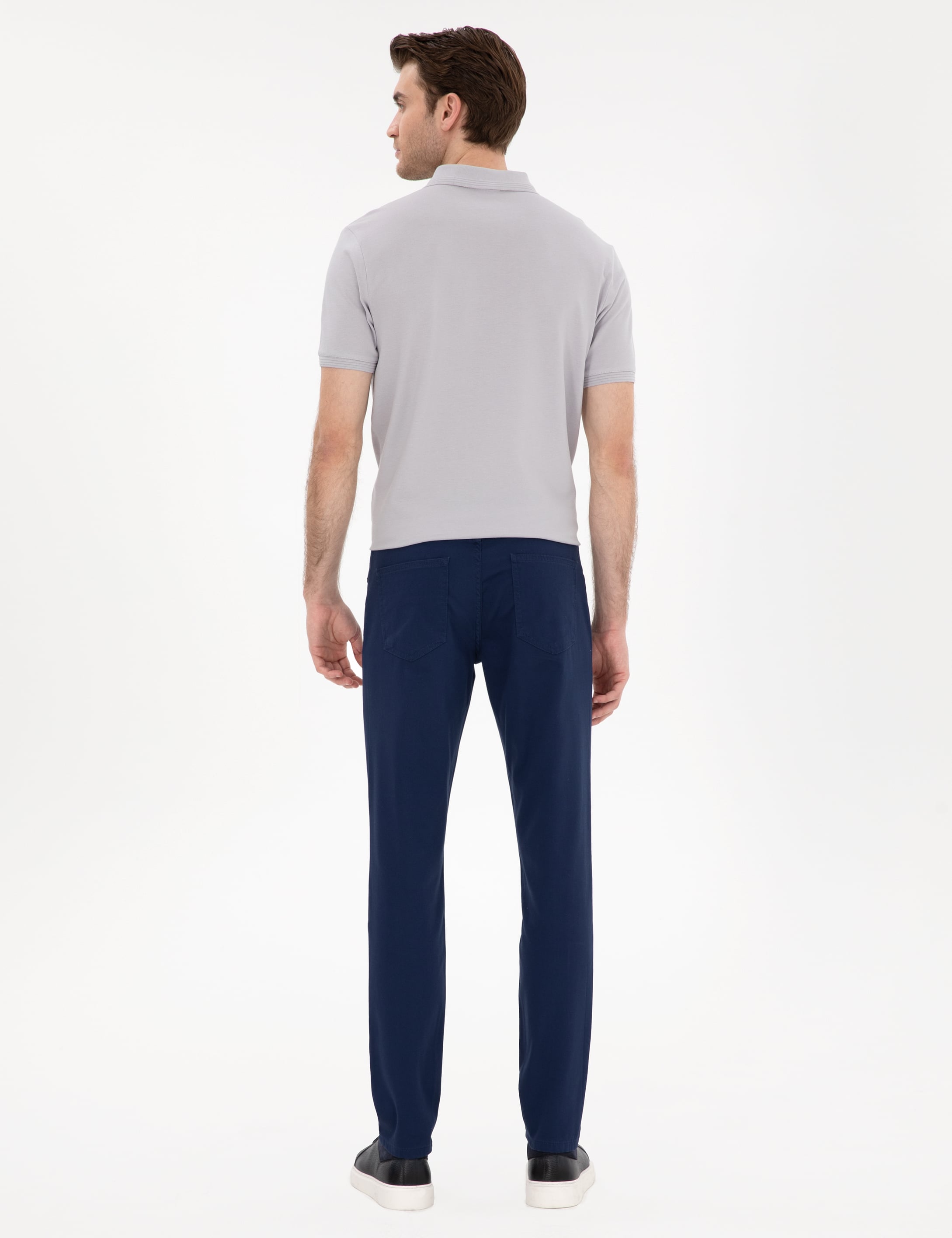 İndigo Slim Fit 5 Cep Chino Pantolon - Image 4