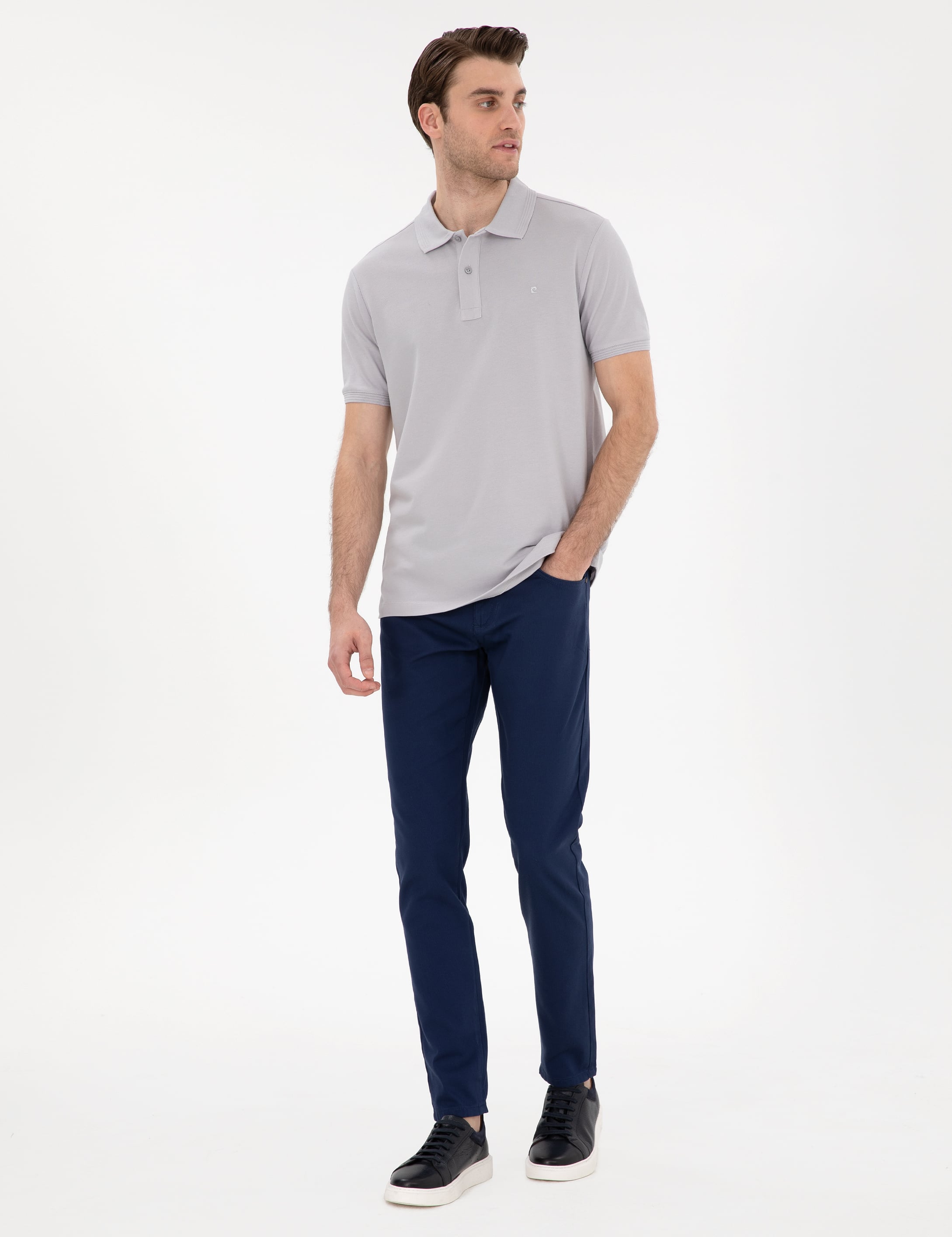 İndigo Slim Fit 5 Cep Chino Pantolon - Image 3