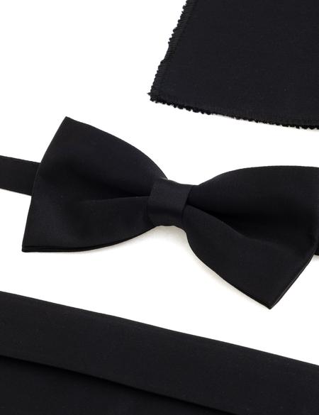 Siyah Papyon & Kuşak Seti - 50308875001