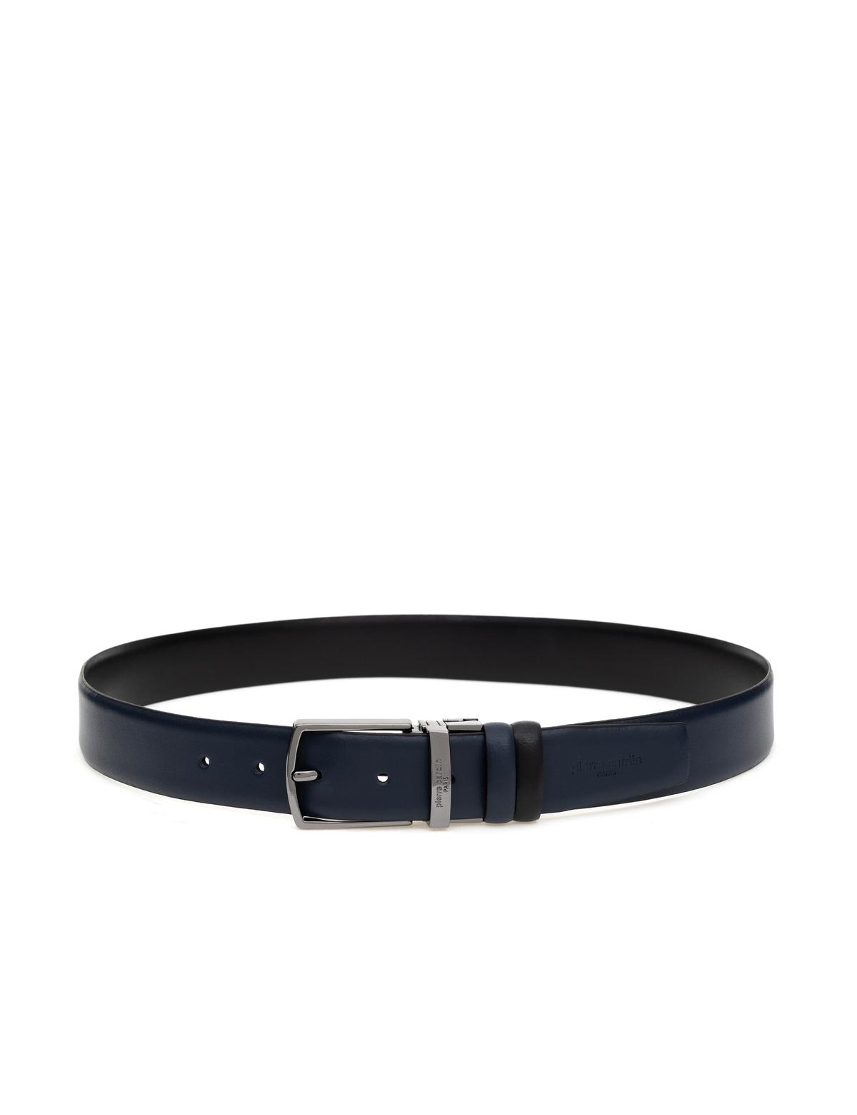 Lacivert %100 Deri Çift Taraflı Kemer - 50312970001