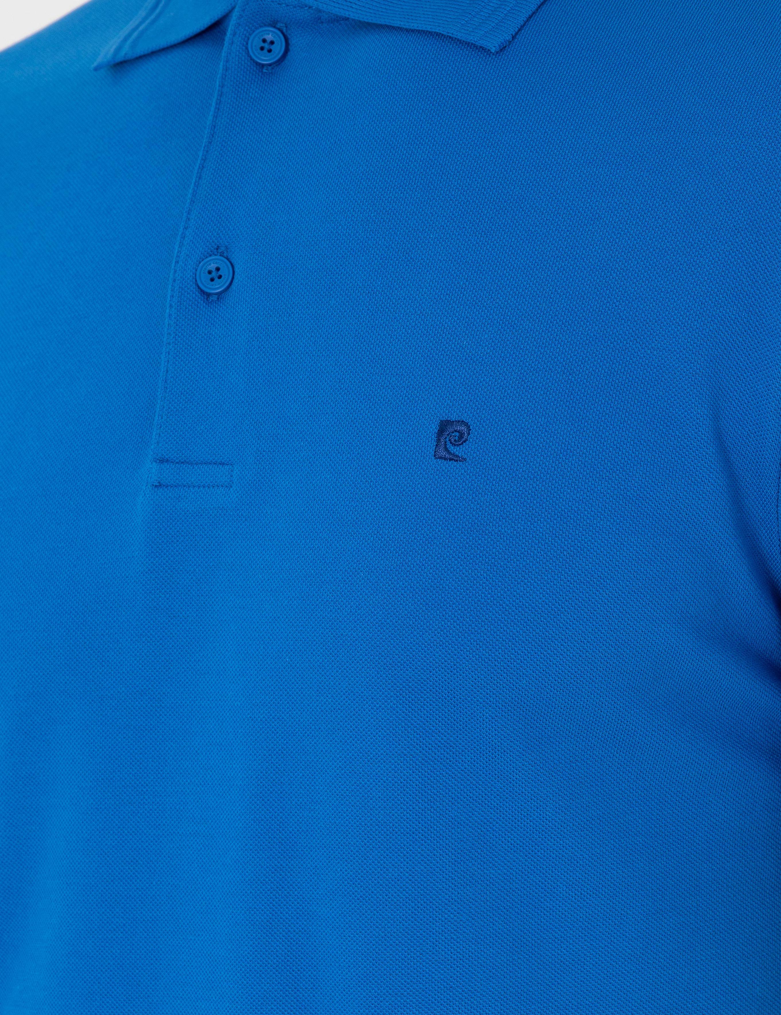 Saks Slim Fit %100 Pamuk Polo Yaka Basic Tişört