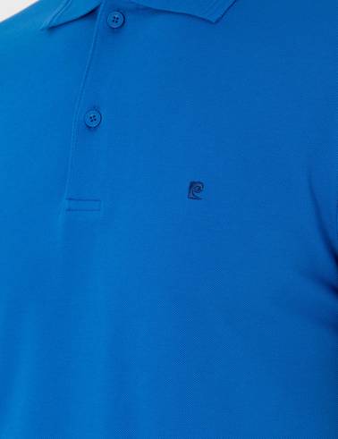 Sax Slim Fit %100 Pamuk Polo Yaka Basic Tişört