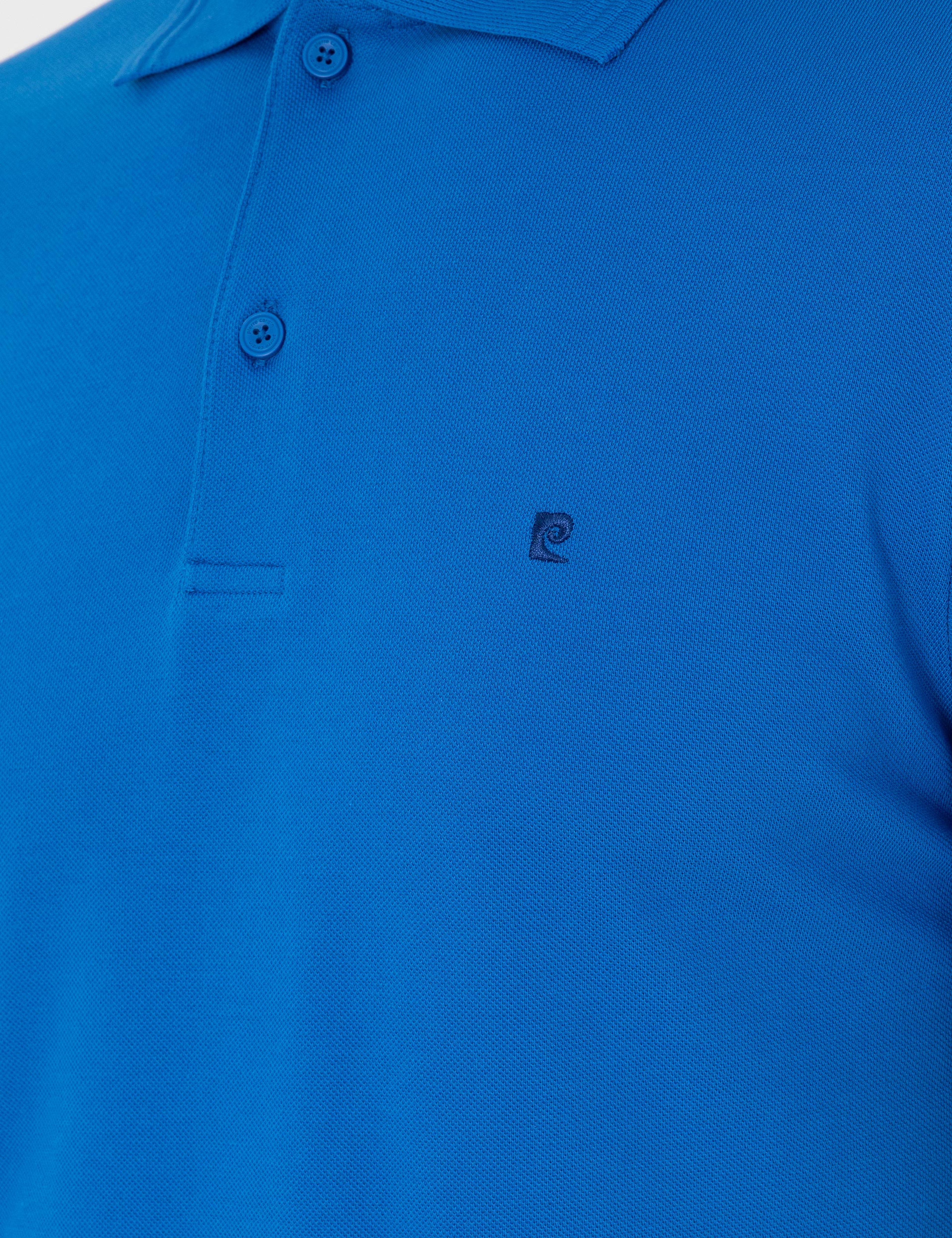 Sax Slim Fit %100 Pamuk Polo Yaka Basic Tişört - Image 7