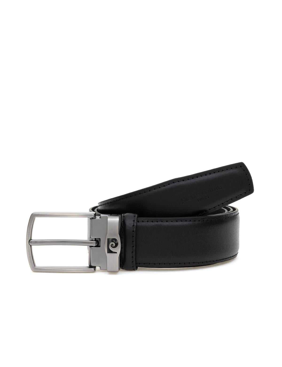 Siyah %100 Deri Kemer - 50312968004