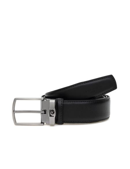 Siyah %100 Deri Kemer - 50312968004