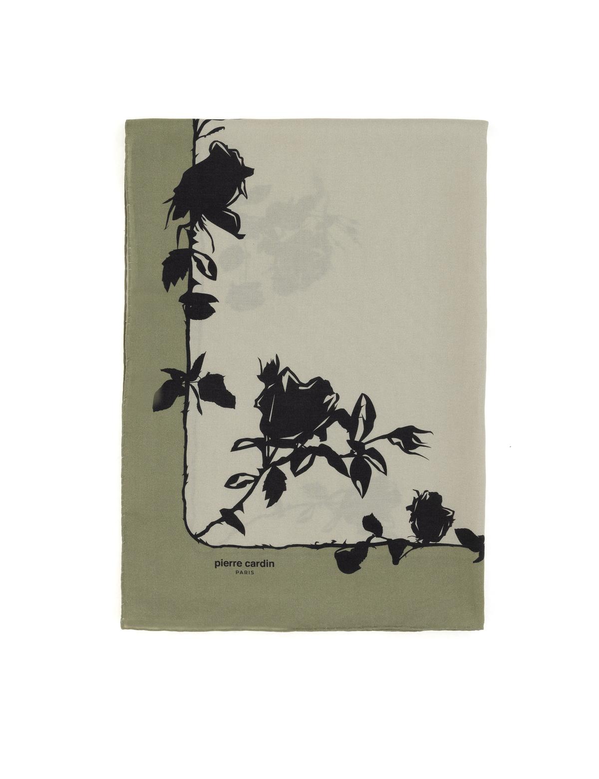 Haki İpek Şal - 50307820001