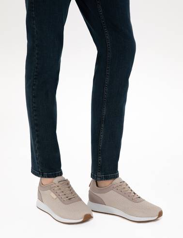 Bej Sneaker