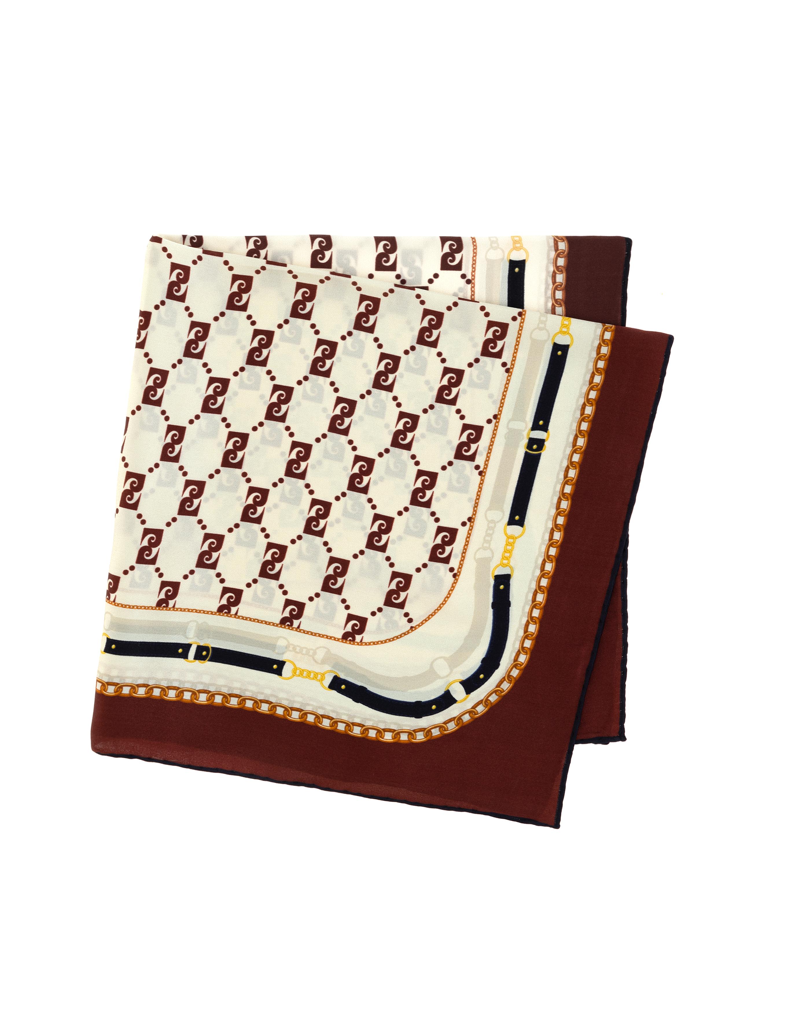 Kahverengi İpek Fular