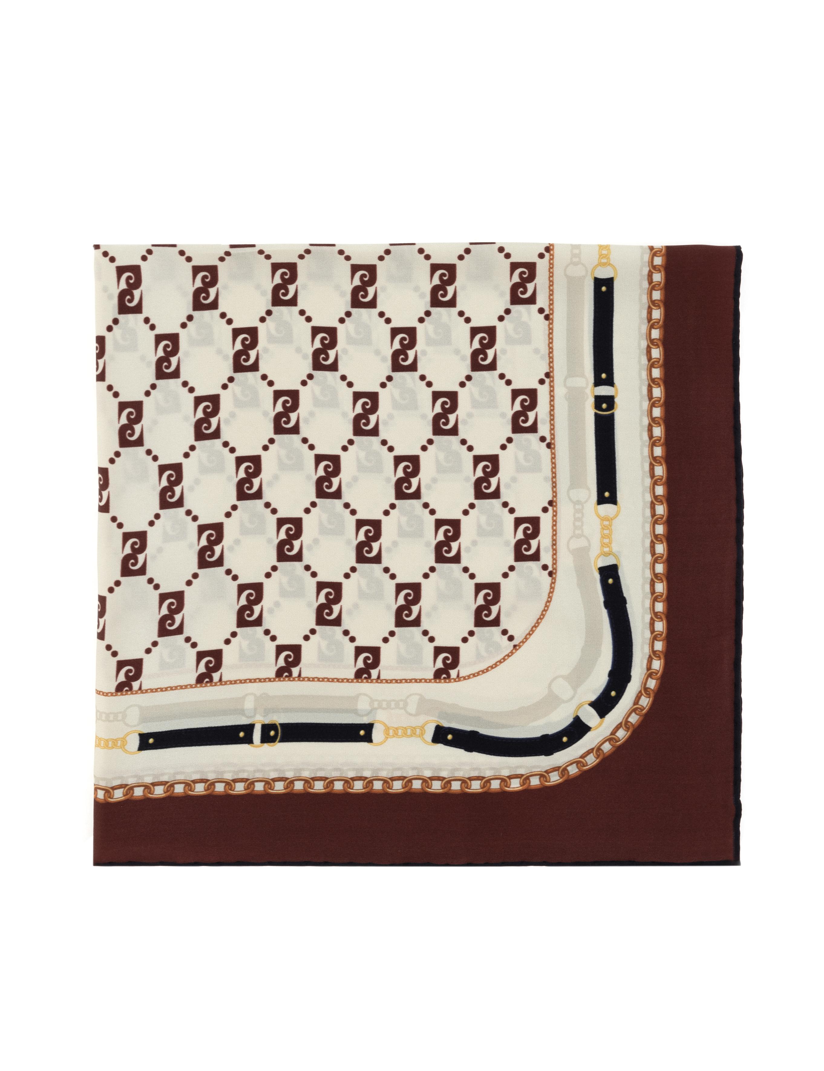 Kahverengi İpek Fular