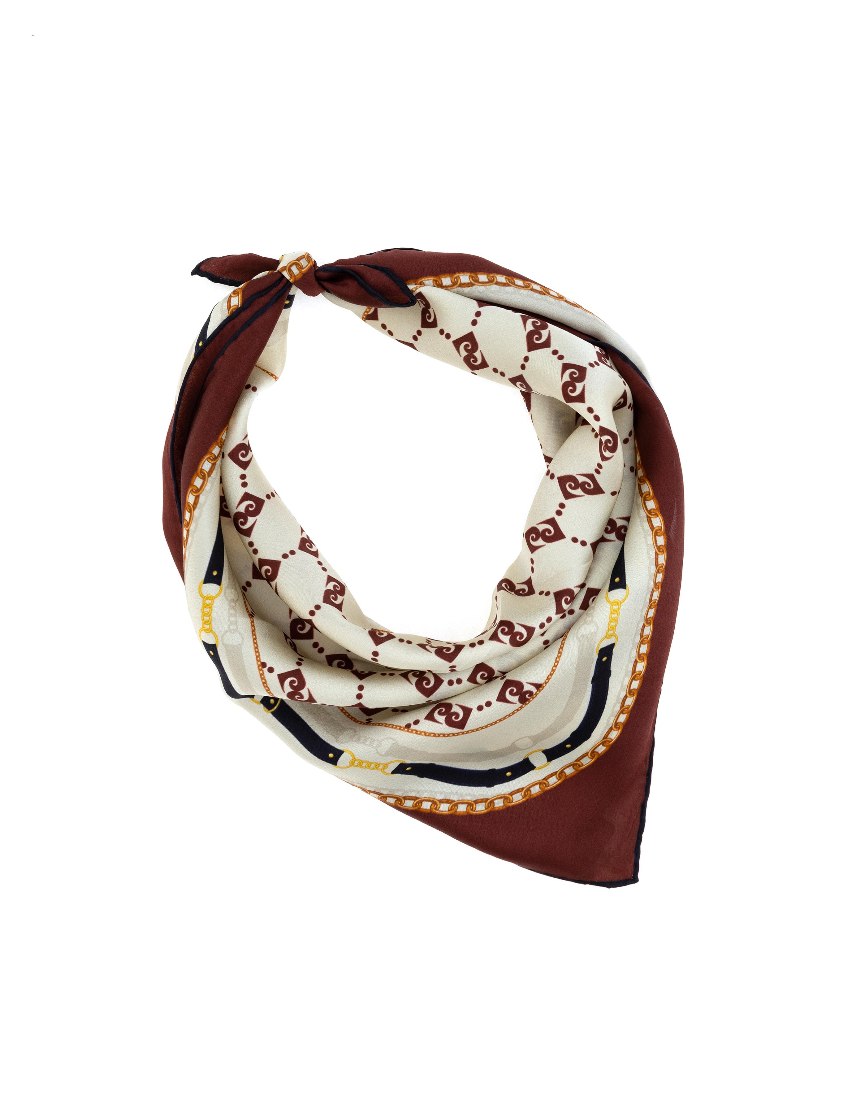 Kahverengi İpek Fular