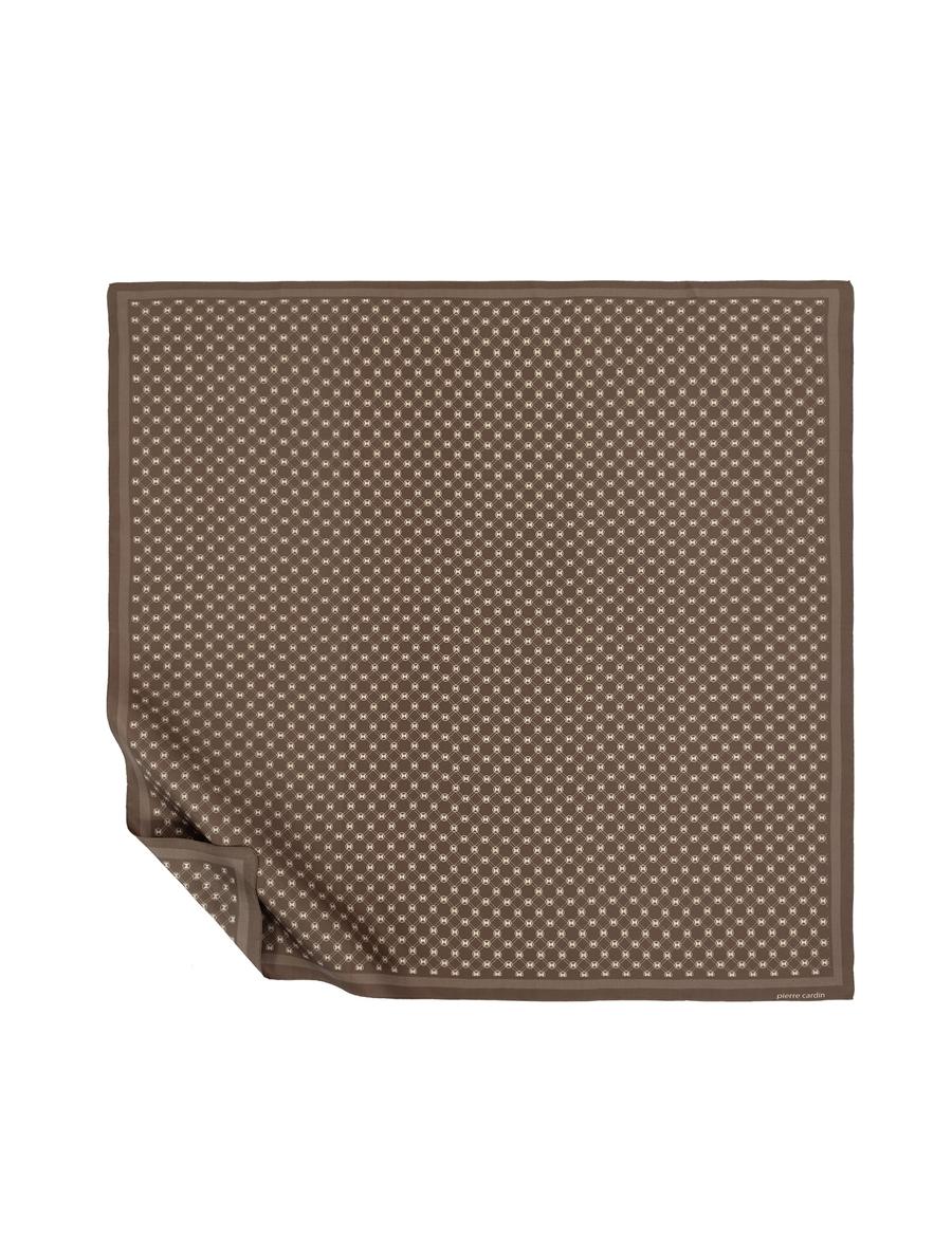 Kahverengi İpek Eşarp