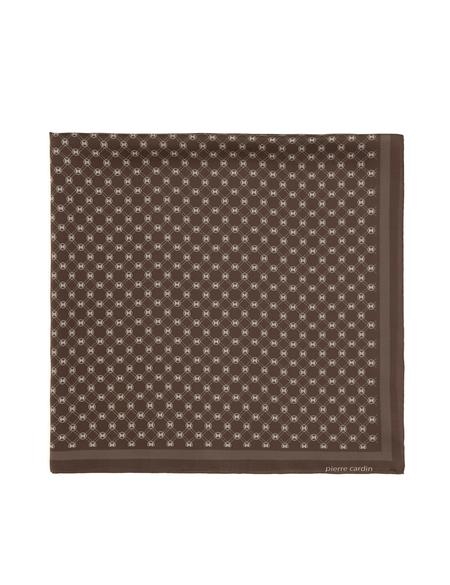 Kahverengi İpek Eşarp - 50309751003