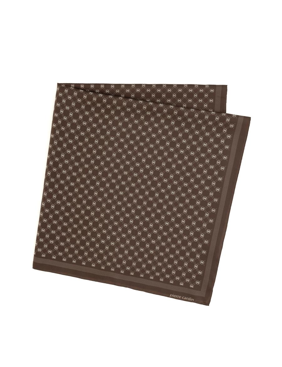 Kahverengi İpek Eşarp