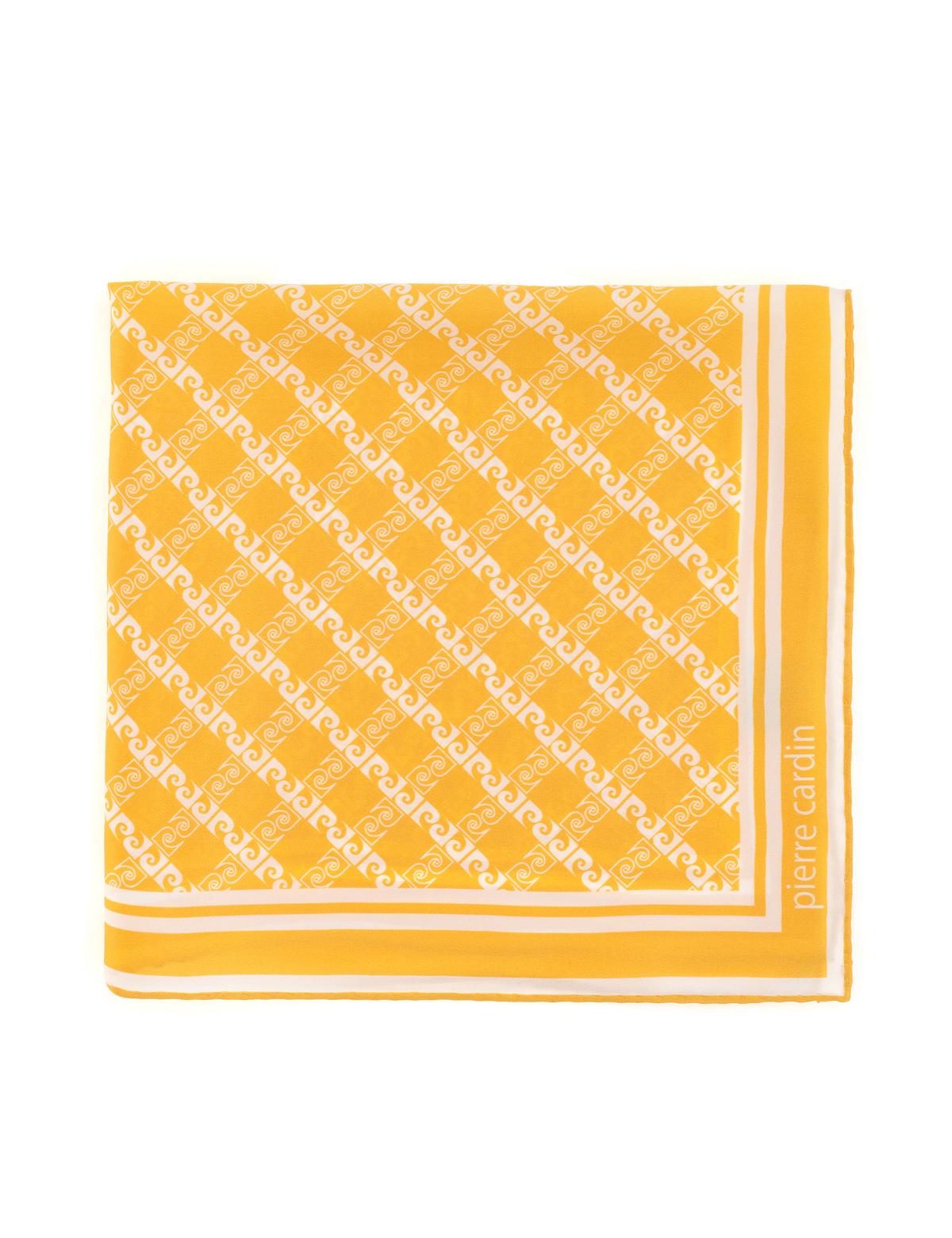 Sarı ipek Fular - 50309755001