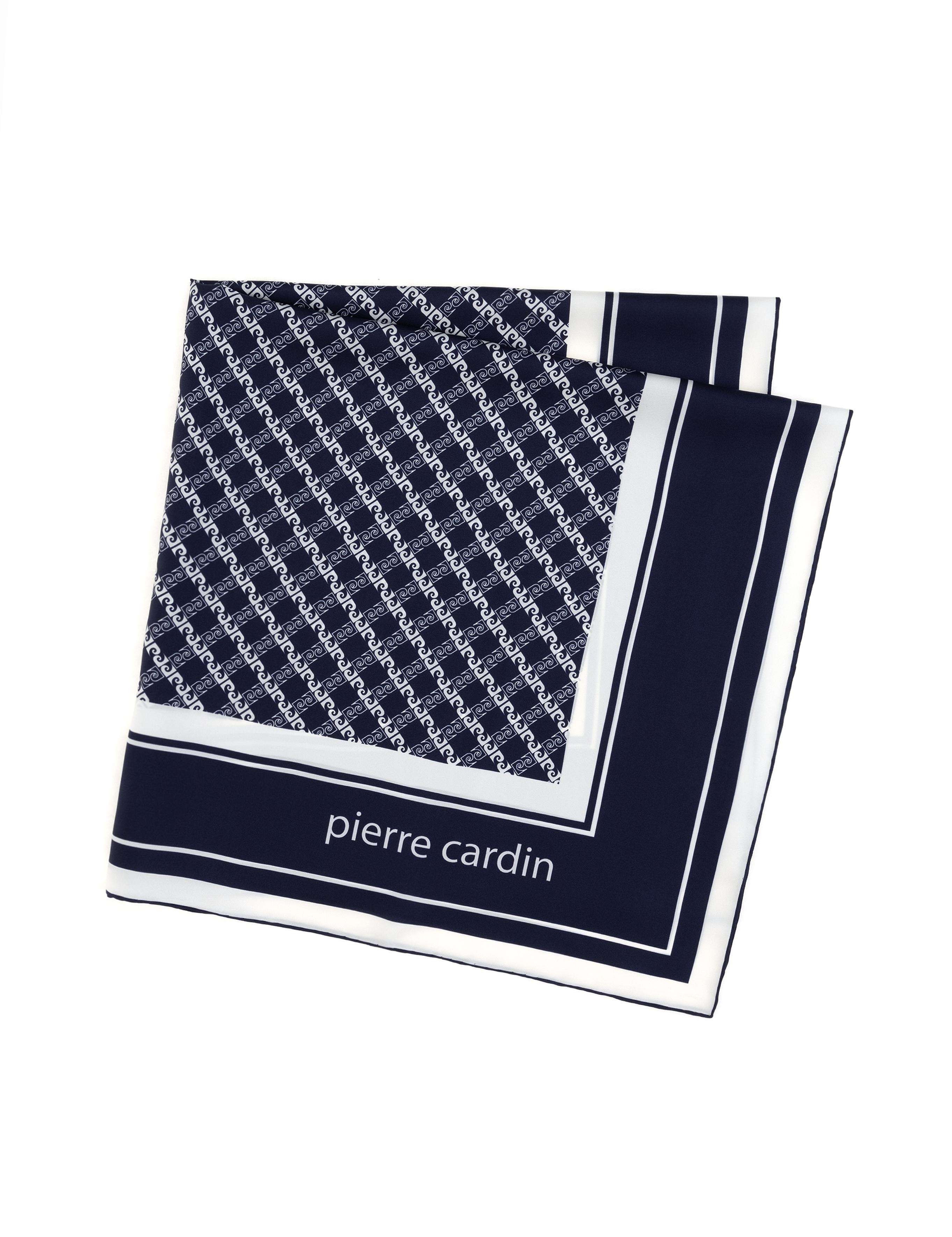 Lacivert İpek Eşarp