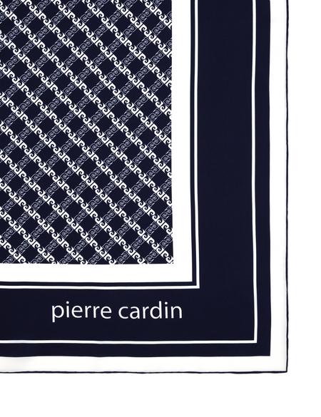 Lacivert İpek Eşarp - 50309584002