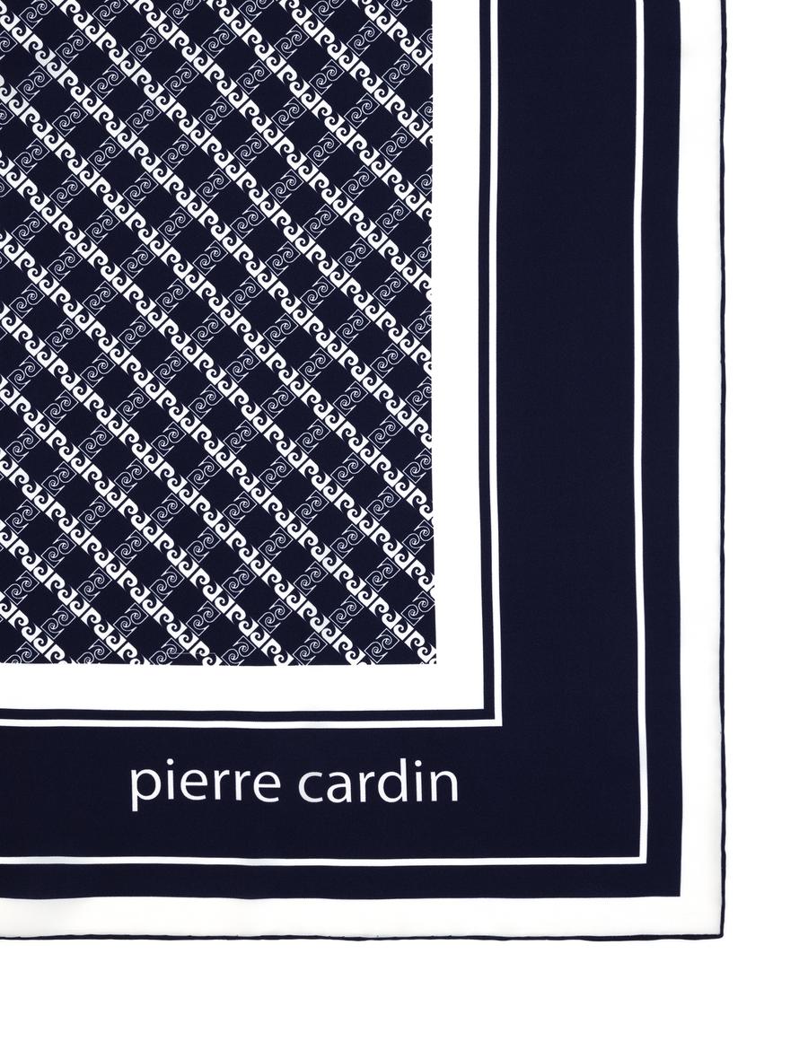 Lacivert İpek Eşarp