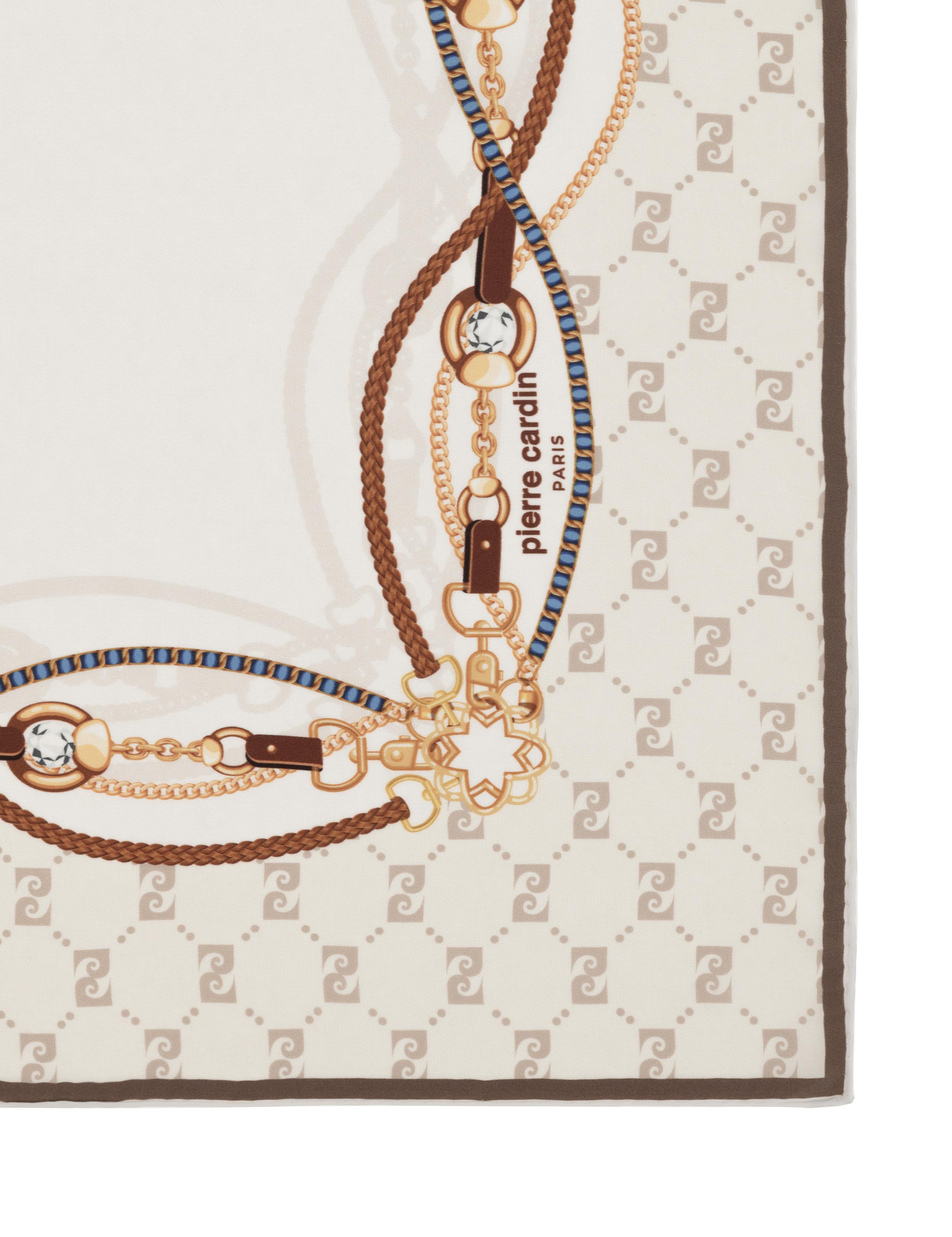 Kahverengi İpek Eşarp