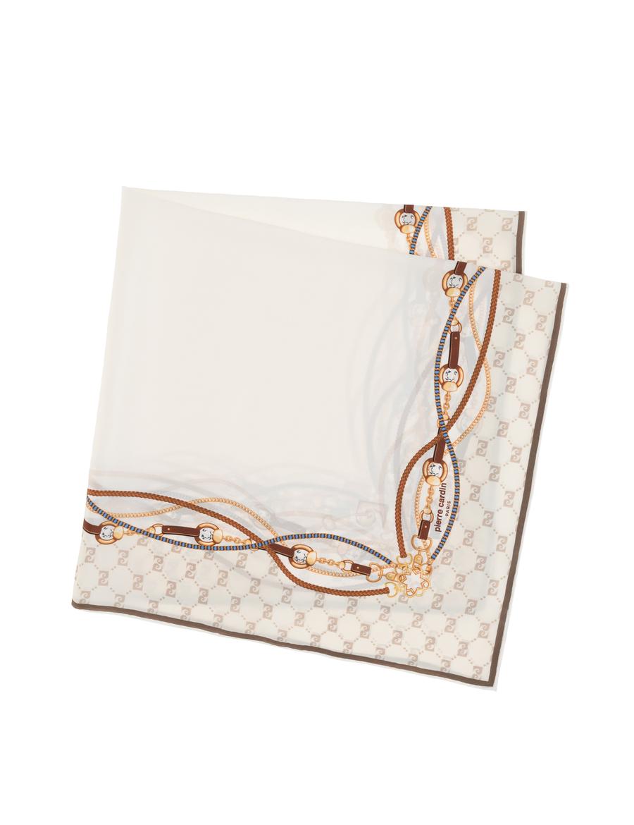 Kahverengi İpek Eşarp