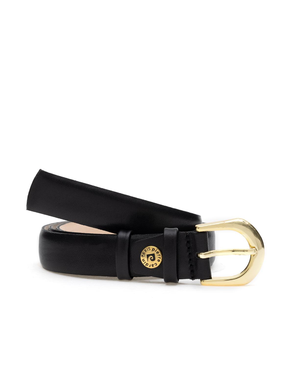 Siyah Deri Kemer - 50312240005