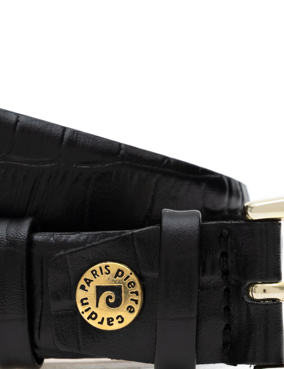 Siyah Deri Kemer - 50312281003