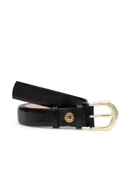 Siyah Deri Kemer - 50312281003