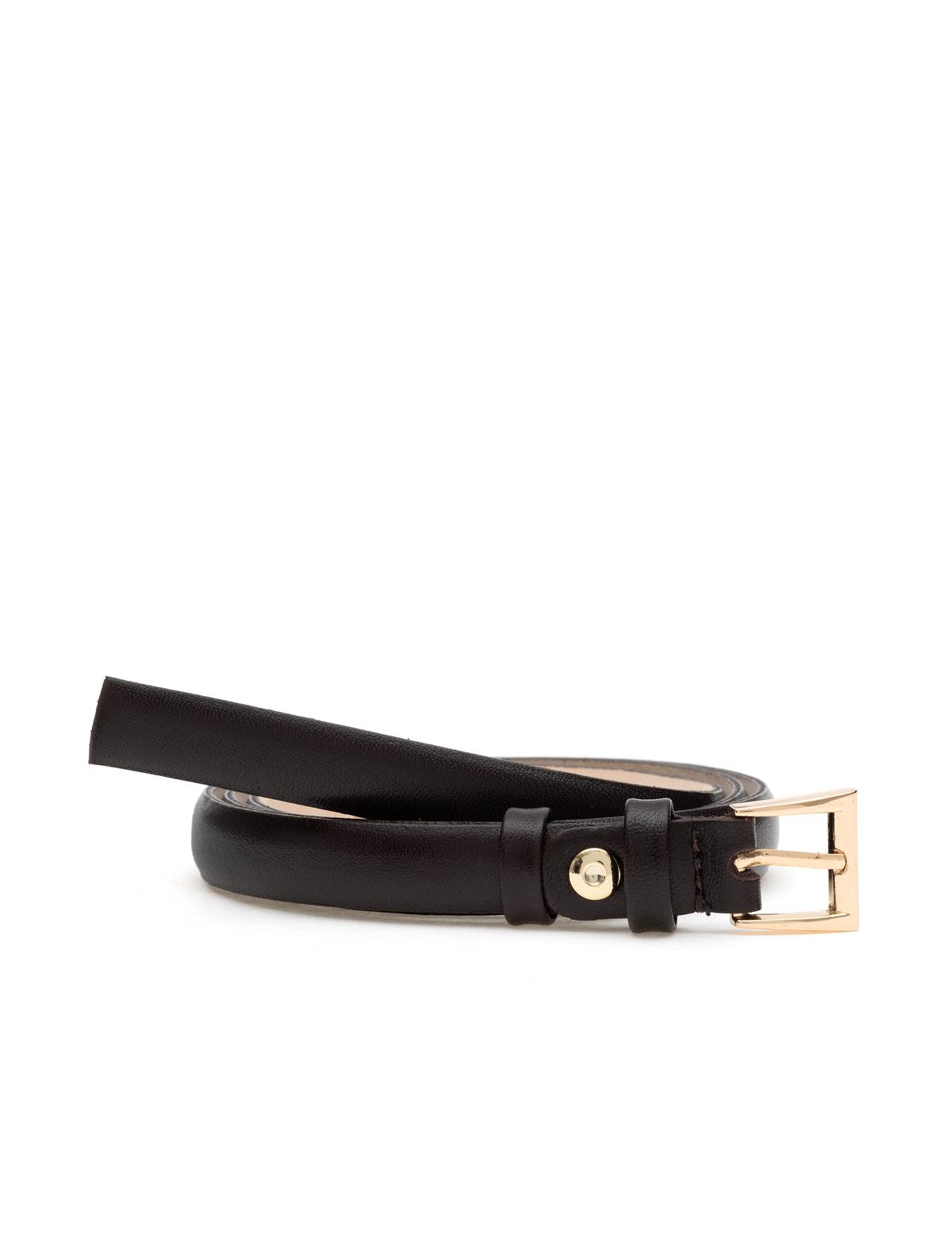 Kahverengi Deri Kemer - 50312283005